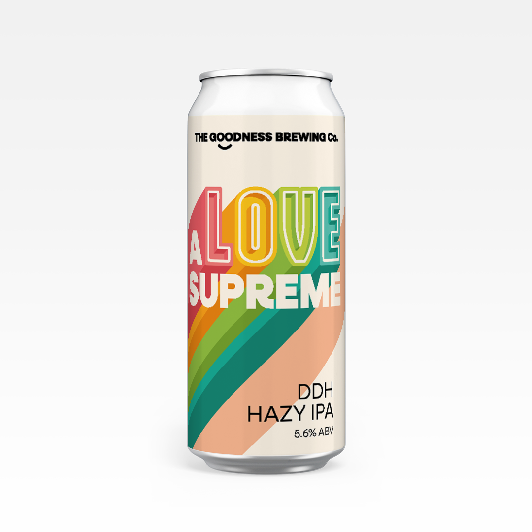 A LOVE SUPREME – DDH HAZY IPA – 5.6%