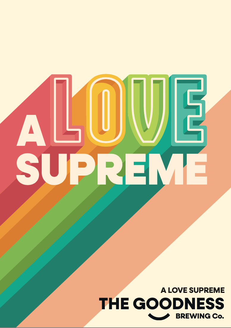 A LOVE SUPREME A2 Graphic Poster